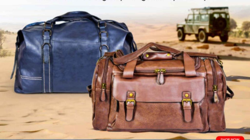 Promotional Leather Safari Bags